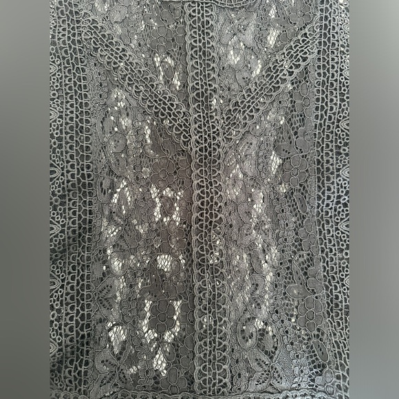Zara Black Lace Crochet Blouse - Picture 2 of 9